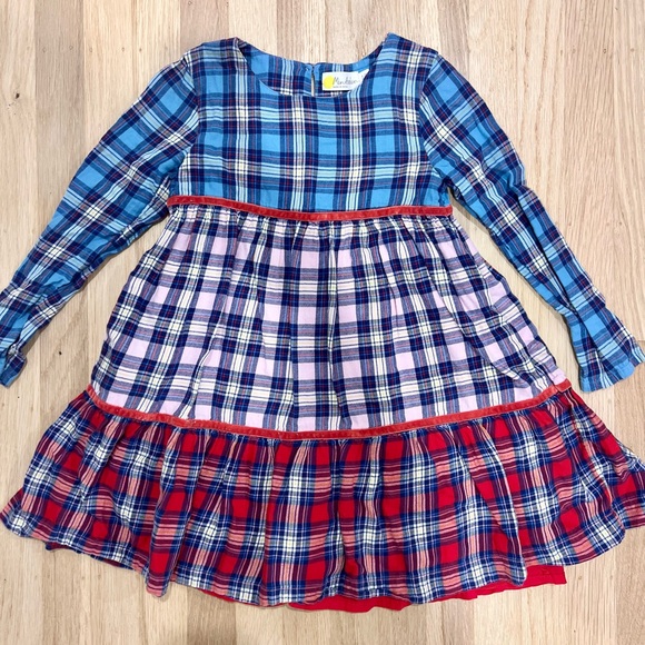 Mini Boden Other - Mini Boden Plaid Dress Size 6-7y